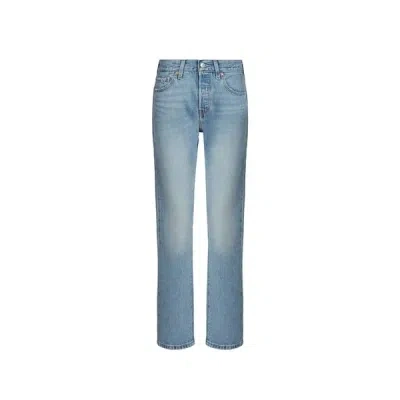Levi's Jean 501 Cropped In Blue