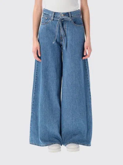 LEVI'S JEANS LEVI'S WOMAN COLOR BLUE,G87018009