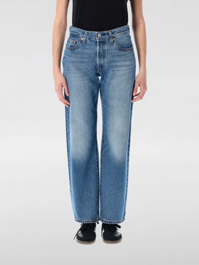 LEVI'S JEANS LEVI'S WOMAN COLOR BLUE,G87097009