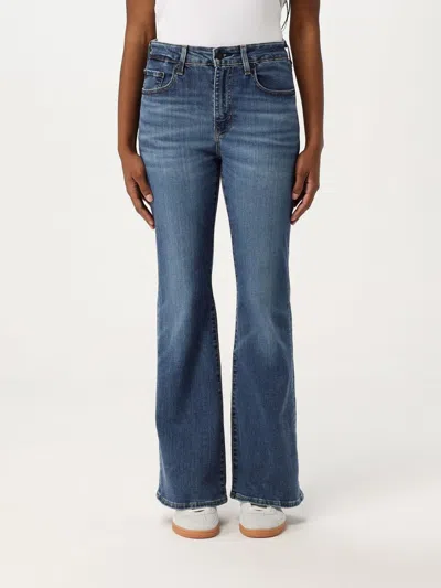 LEVI'S JEANS LEVI'S WOMAN COLOR DENIM,G85835028