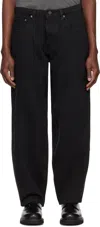 Levi's Black Skateboarding Super Baggy Jeans In Black