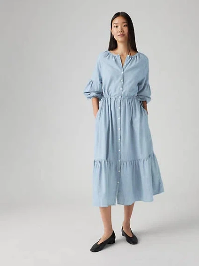 Levi's Jolene Maxi Dress In Honestly Happy