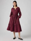 Levi's Jolene Maxi Dress In Red