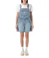 Levi's Ultility Short Jumpsuit In Blue