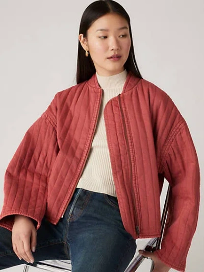 Levi's Kennedy Quilted Jacket In Garment Dye