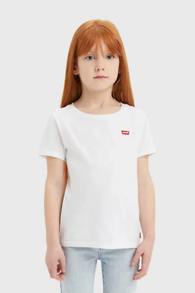 Levi's Kids Batwing Chest Hit Tee In White