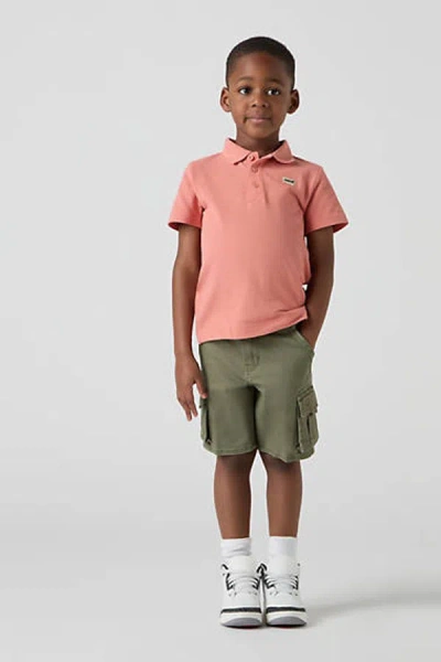 Levi's Kids Traditional Cargo Shorts In Green