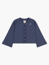 Levi's Knit Cardigan Big Girls 7-16 M In Vintage Indigo