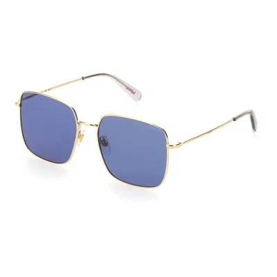 Levi's Ladies' Sunglasses  Lv-1007-s-2f7-ku  56 Mm Gbby2 In Blue