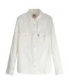 Levi's Lapel Long-sleeved Shirt In White