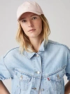 Levi's Lazy Girl Logo Cap In Light Pink