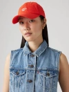 Levi's Lazy Girl Logo Cap In Medium Red