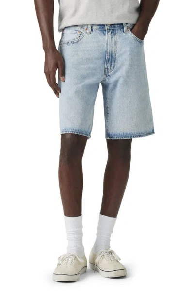 Levi's 454 Relaxed Denim Shorts In Blues And Rhythm Shorts