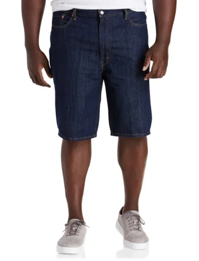 Levi's Big & Tall 469 Loose-fit Denim Shorts In Lazy Blue
