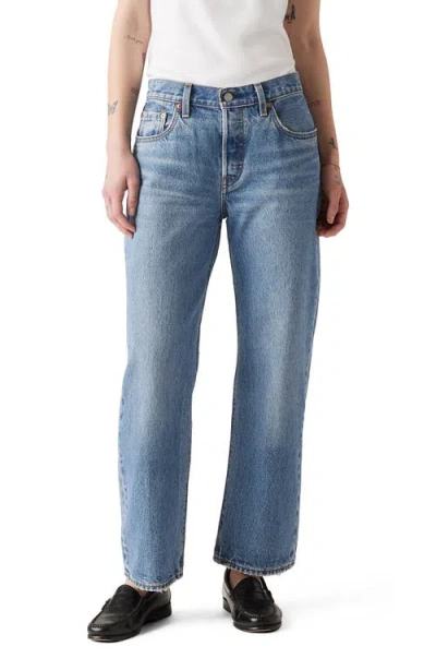 Levi's 501 90s High Rise Straight Ankle Jeans In Sweetest Taboo In Piece Of History