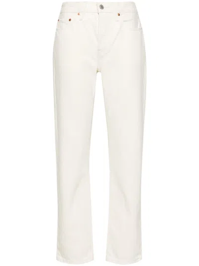 Levi's 501® Cropped Jeans In White