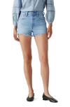 Levi's Premium Women's 501 Button Fly Cotton High-rise Denim Shorts In No Referee Short