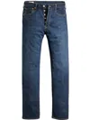 Levi's 511 Logo-patch Straight-leg Jeans In Blue