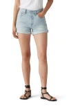Levi's 501® Original Rolled High Waist Denim Shorts In Chameleon Copy