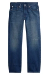 Levi's Mens Levis 502 Tapered-leg Regular-fit Cotton-blend Jeans In On The Borderline
