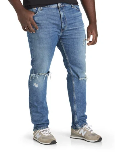 Levi's Big & Tall 511 Slim-fit Deconstructed Jeans In Got A Fade