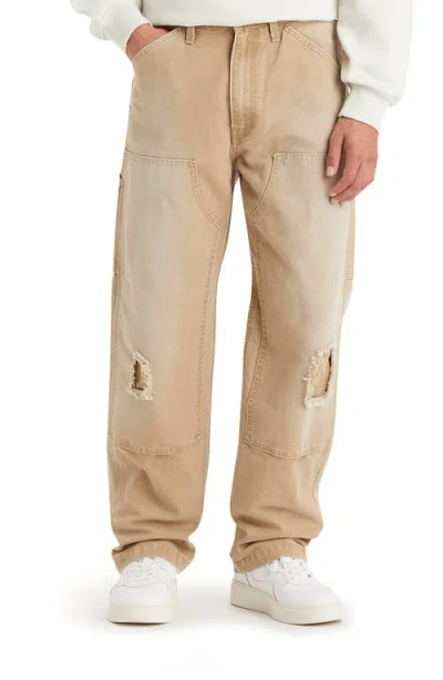 Levi's 568 Loose Double-knee Men's Pants 30x32 In Tigers Eye Lost Woods