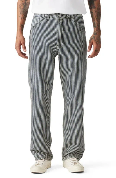 Levi's 568 Loose Straight Fit Carpenter Pants In Gray