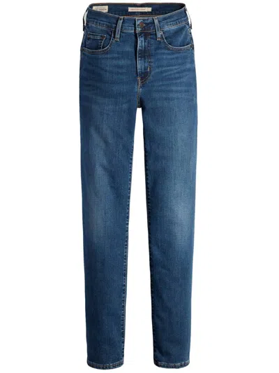 Levi's 724 High Rise Straight Clothing In Blue