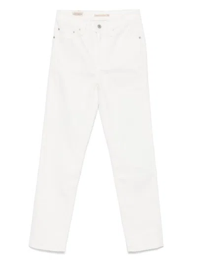 Levi's 724 High Rise Straight Cloud Dancer Deni
