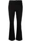 Levi's Black 725 High Waist Bootcut Jeans In Night Is Black