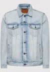 Levi's Blue Vintage Fit Trucker Denim Jacket In Denim Chiaro