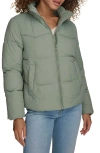 Levi's Women's Western Puffer Jacket In Lily Pad