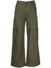Levi's Mid-rise Cotton Cargo Pants In Green