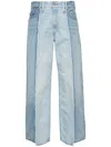 Levi's Blue Recrafted Baggy Dad Jeans In Novel Notion