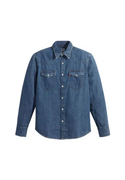 Levi's Barstow Western Shirt In Blu