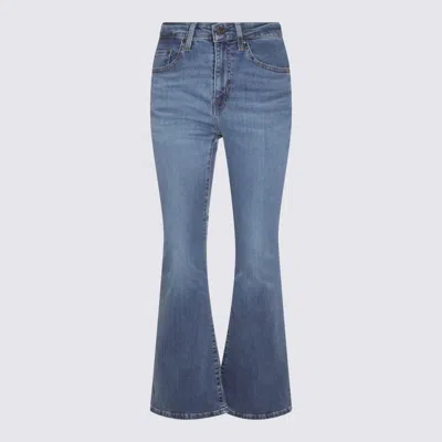 Levi's Blue Cotton Denim Jeans