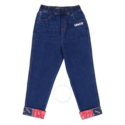 Levi's Kids'  Boys Stormyriver Denim Jeans In Blue