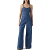 Levi's Bustier Zip Denim Jumpsuit