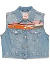 Levi's Embroidered Denim Vest