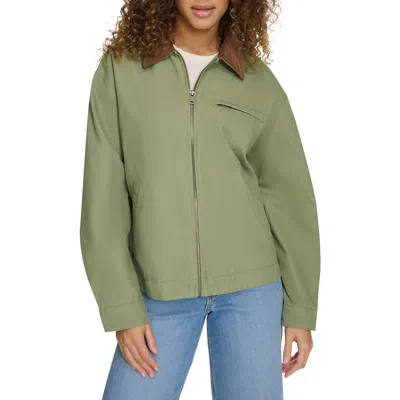 Levi's Women's Utility Collar Jacket In Sage