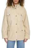 Levi's Women's Cotton Four-pocket Utility Jacket In Oatmeal