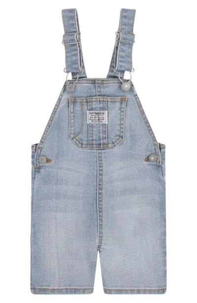 Levi's Babies'  Denim Shortalls In Grain Of Salt