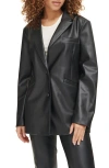 Levi's Single Breasted Blazer In Black