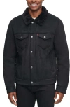 LEVI'S LEVI'S FAUX SHEARLING LINED TRUCKER JACKET