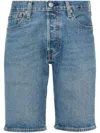 Levi's Womens Broken Midnight No Dx 501 High-rise Stretch-denim Shorts