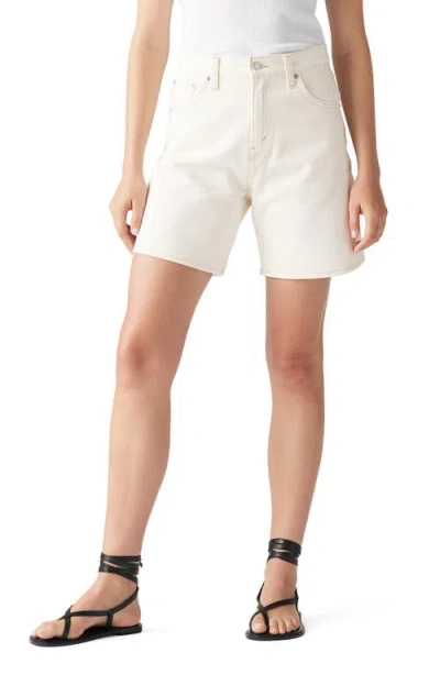 Levi's High Waist Mid Thigh Baggy Denim Shorts