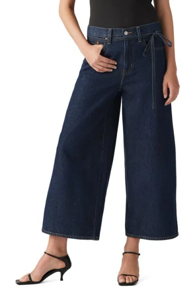 Levi's High Waist Wide Leg Culotte Jeans In Shaded View