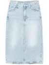 Levi's Denim Skirt In Light Blue
