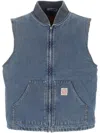 Levi's Sansome Vest With Patch Pockets In Navy