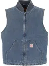 Levi's Sansome Vest With Patch Pockets In Navy
